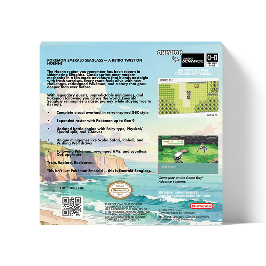 Pokémon Emerald Seaglass | GBA RTC